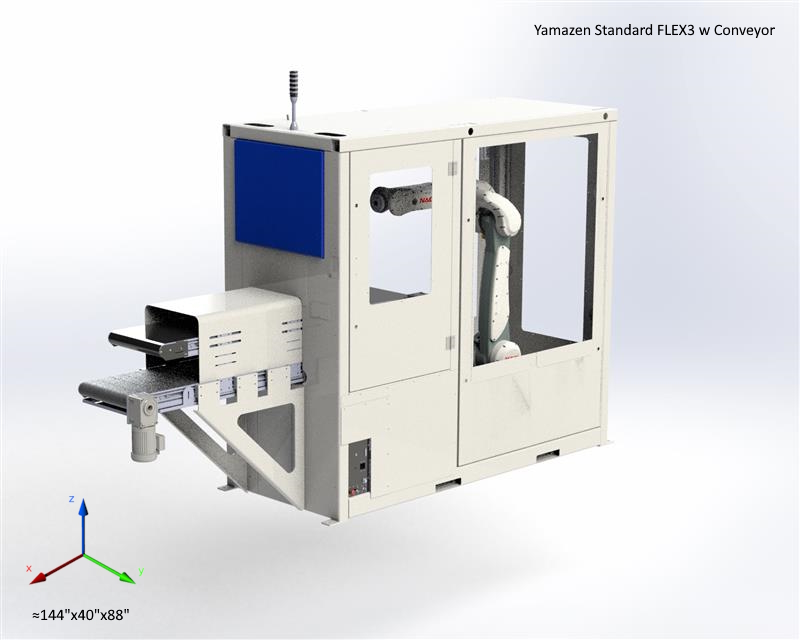 yamasanページ CNC Machine |FLEX3 Automation Conveyor